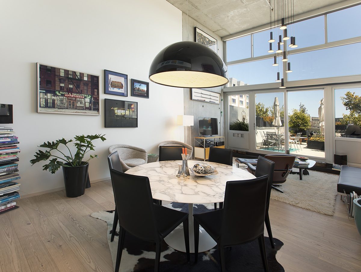 Yerba Buena Lofts #519 Terrace dining room