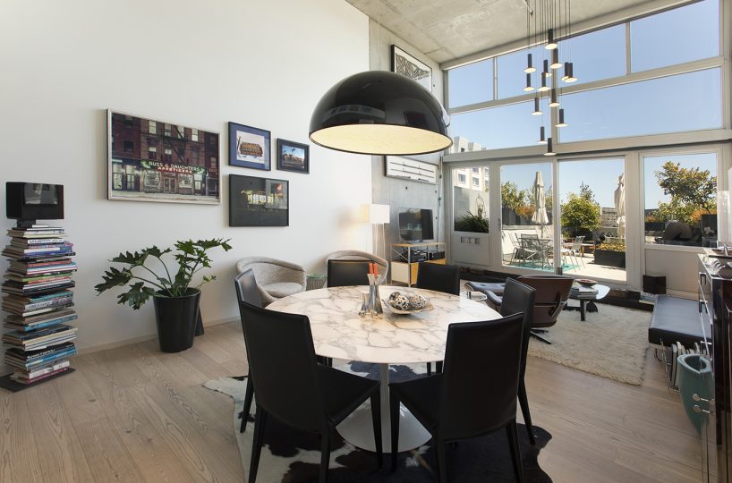 Yerba Buena Lofts #519 Terrace dining room