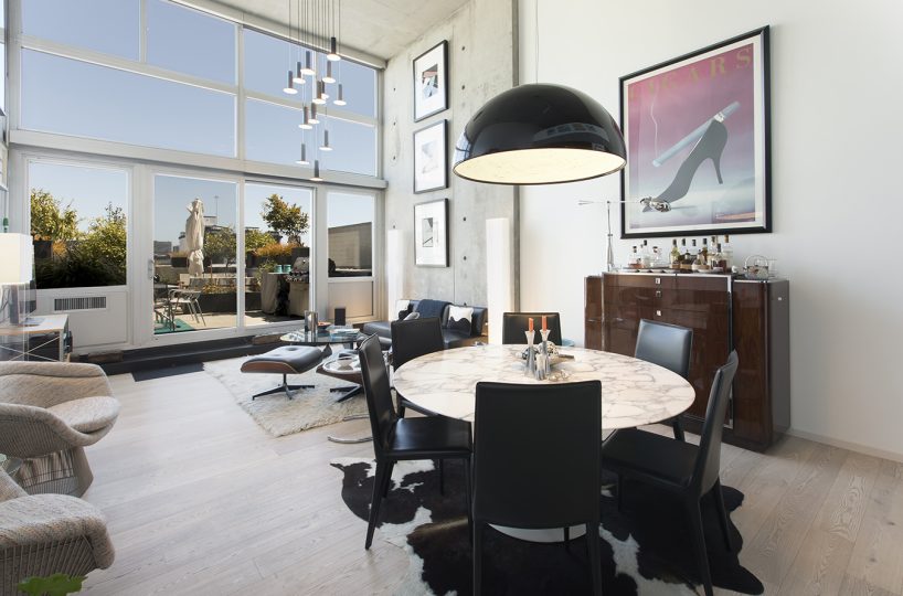 Yerba Buena Lofts #519 Terrace dining room