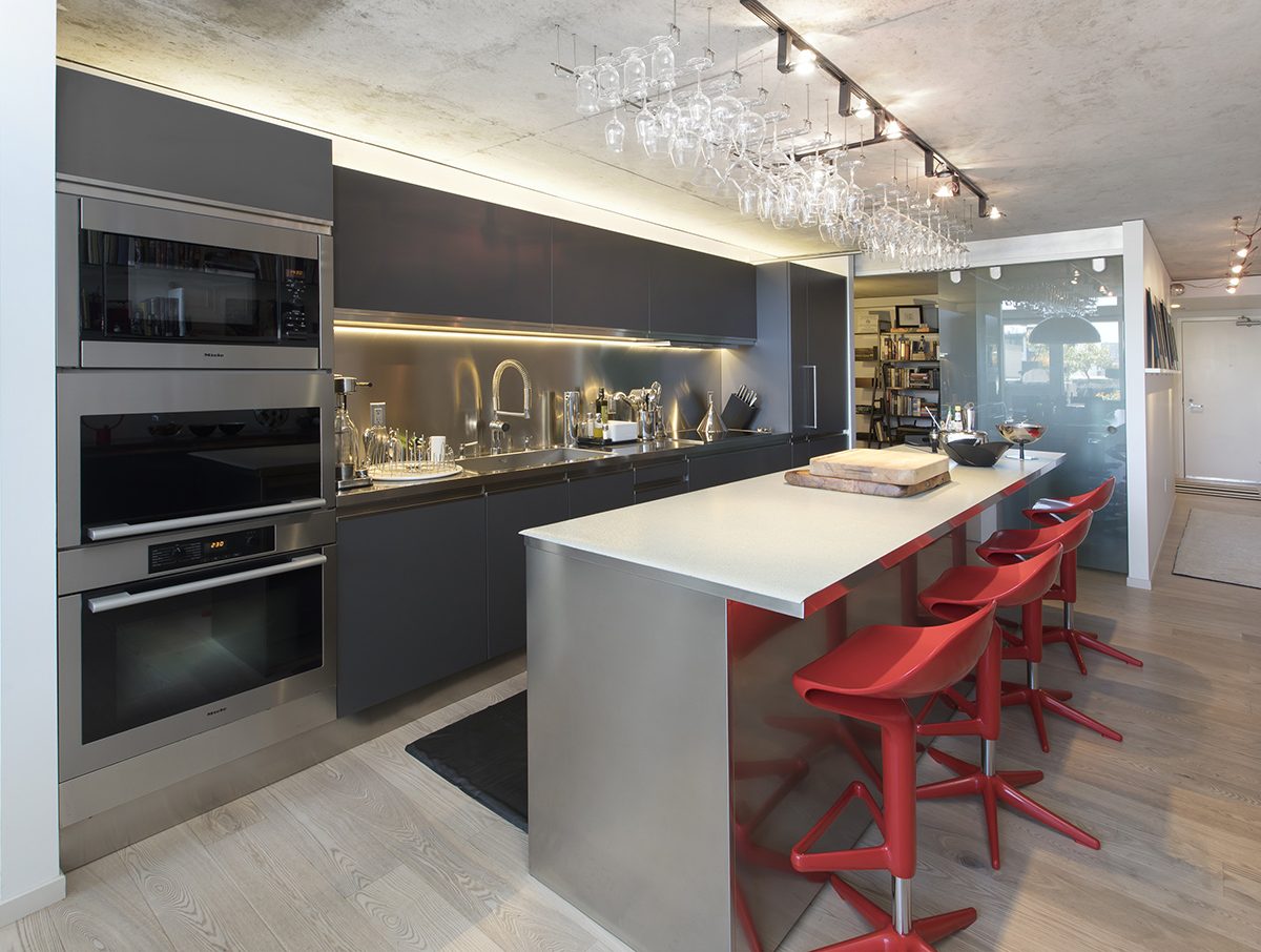 Yerba Buena Lofts #519 Terrace kitchen