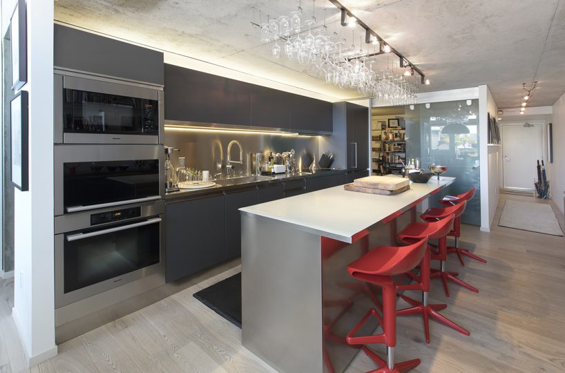 Yerba Buena Lofts #519 Terrace kitchen