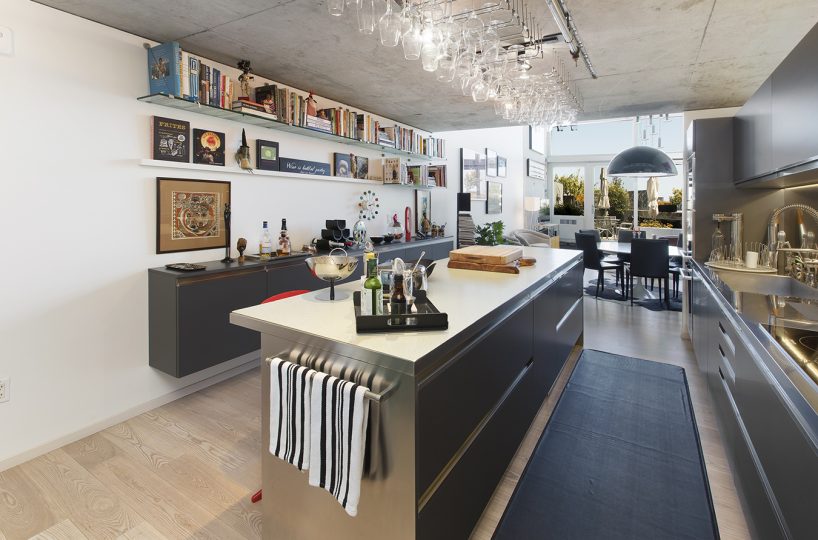 Yerba Buena Lofts #519 Terrace kitchen