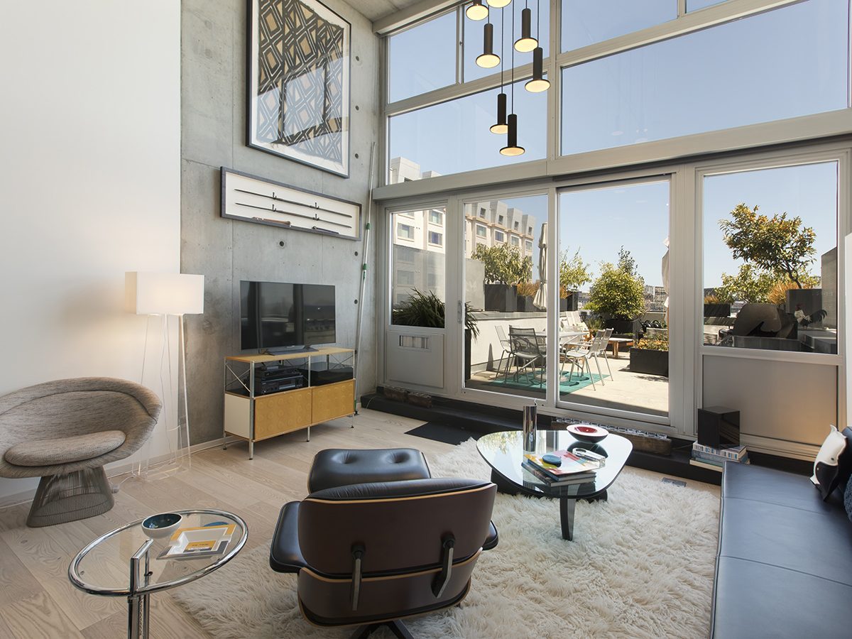 Yerba Buena Lofts #519 Terrace living room