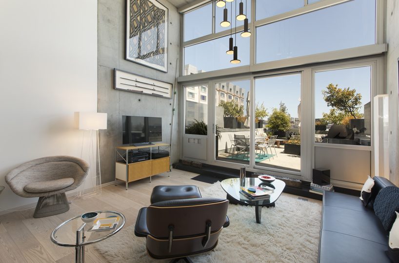 Yerba Buena Lofts #519 Terrace living room