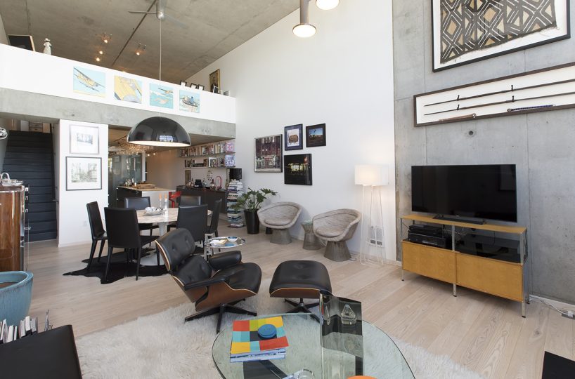 Yerba Buena Lofts #519 Terrace living room