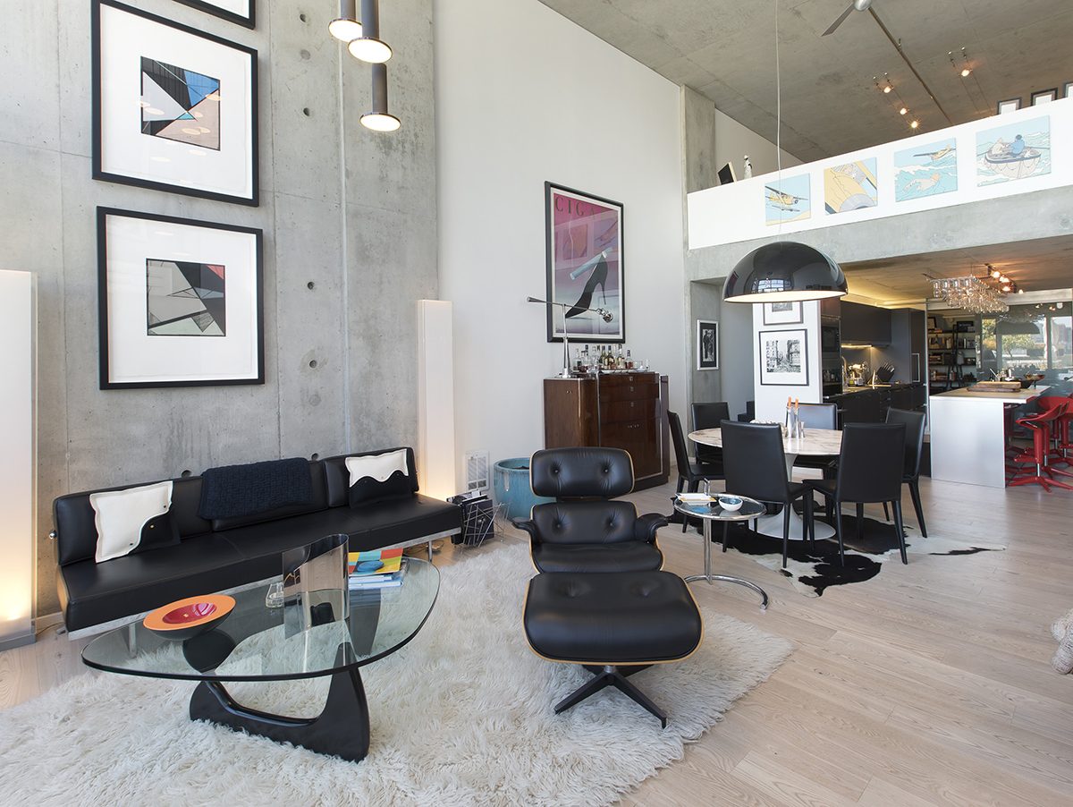 Yerba Buena Lofts #519 Terrace living room