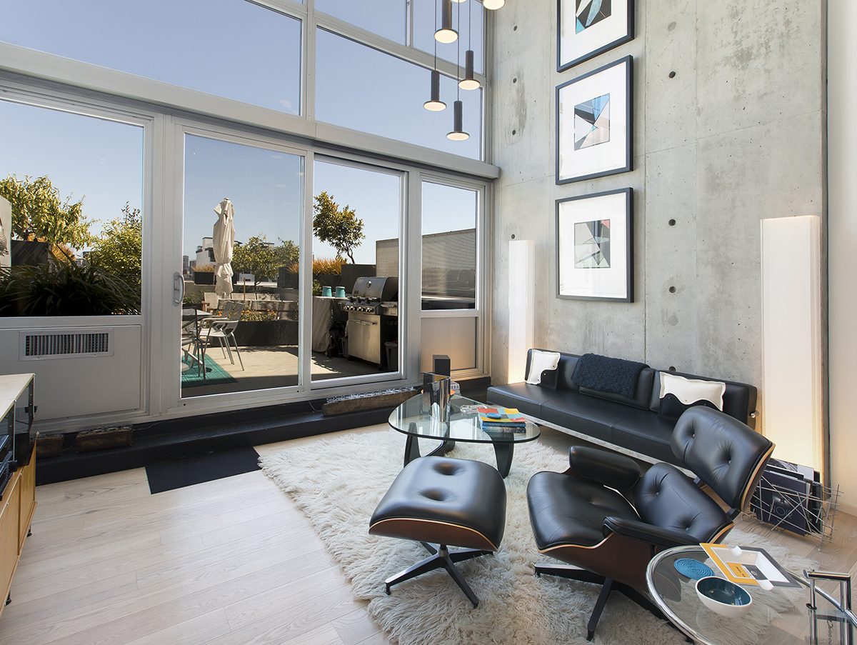 Yerba Buena Lofts #519 Terrace living room