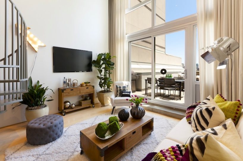 Yerba Buena Lofts #541 Terrace! for sale by Mike Broermann GroupMB Broker