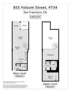 YBL #734 OHD Sq Ft