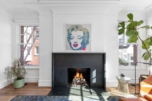 1830 Jackson Fireplace