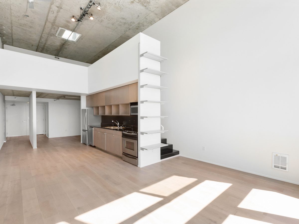 Yerba Buena Lofts Penthouse living room