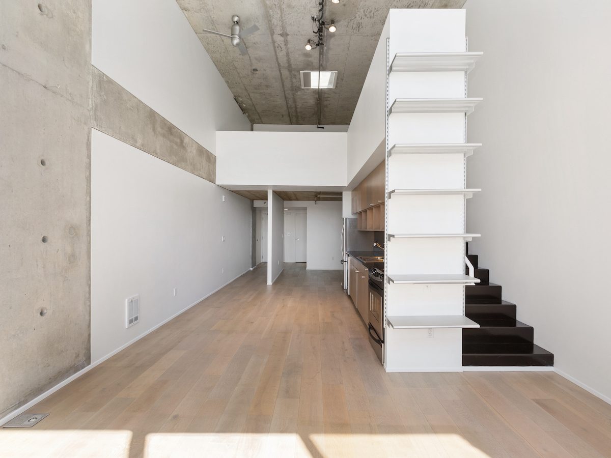 Yerba Buena Lofts Penthouse living room