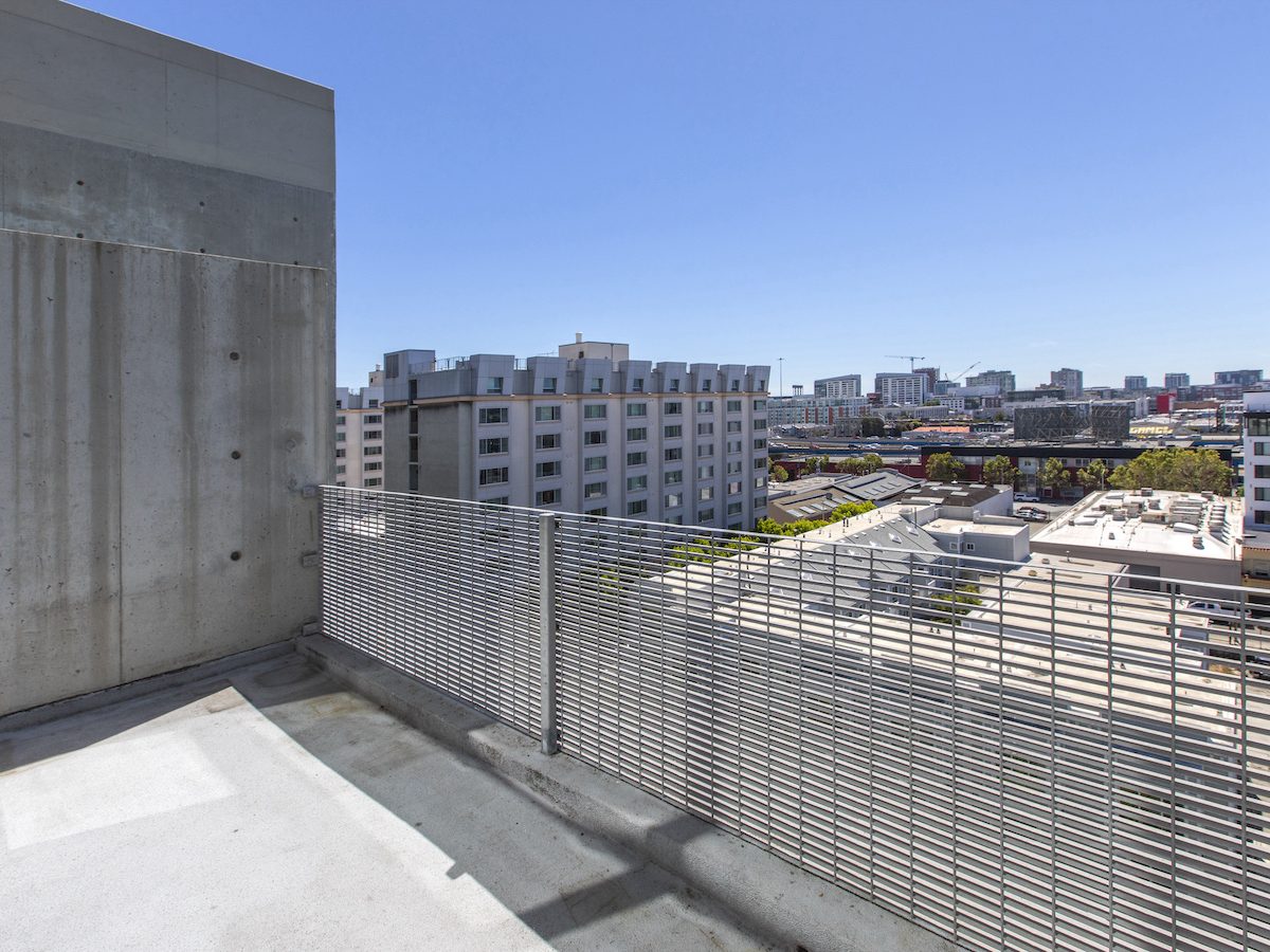 Yerba Buena Lofts Penthouse outdoor terrace