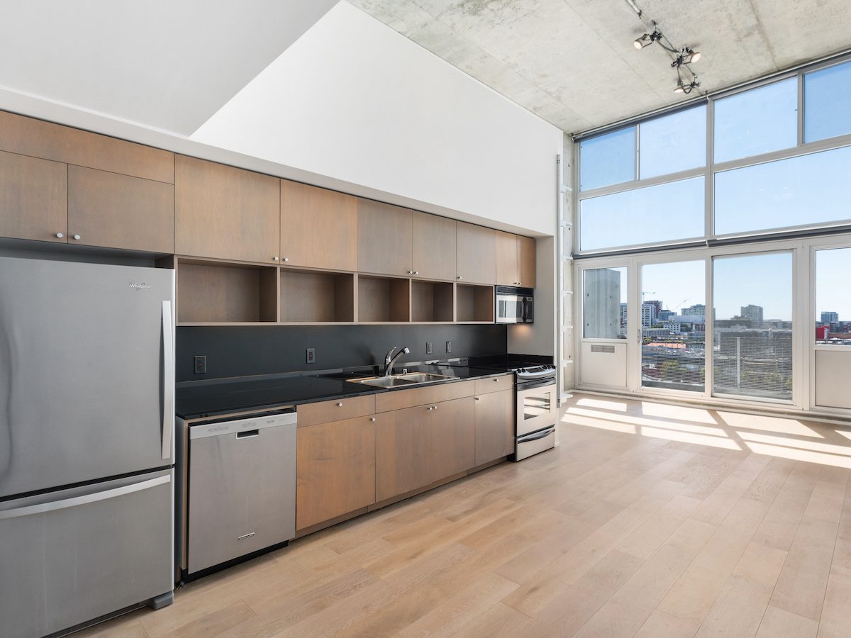Yerba Buena Lofts Penthouse kitchen