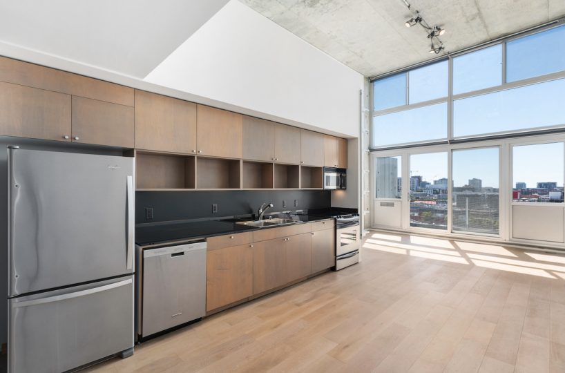 Yerba Buena Lofts Penthouse kitchen