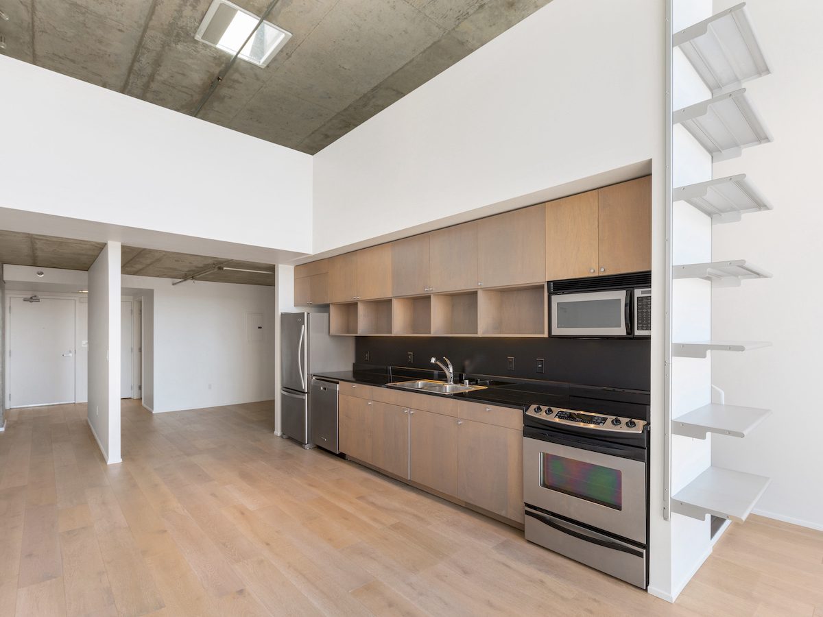 Yerba Buena Lofts Penthouse kitchen