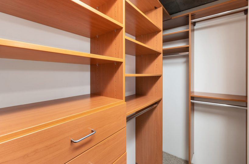 Yerba Buena Lofts Penthouse closet