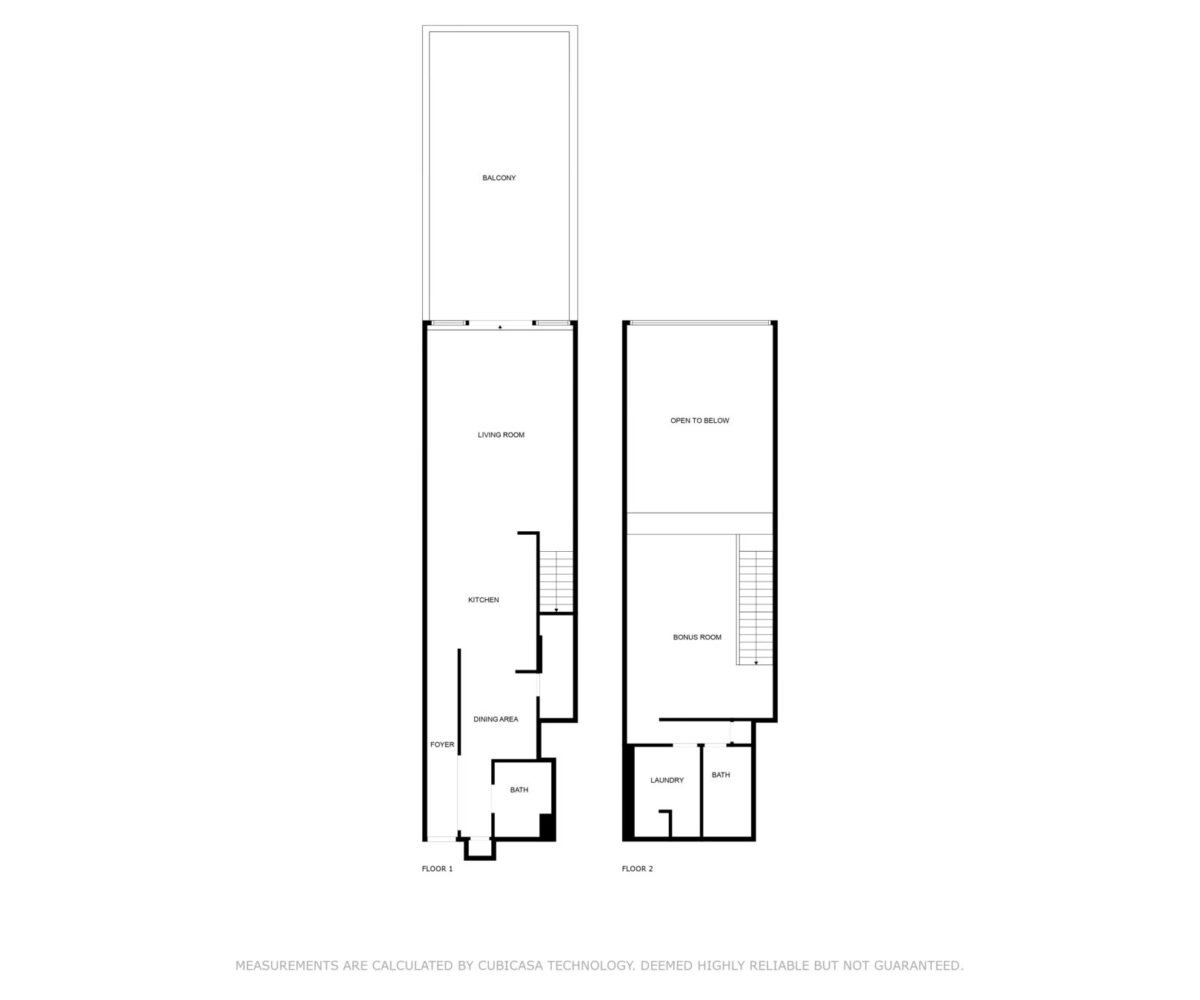 Yerba Buena Lofts #531 Terrace – floor plan