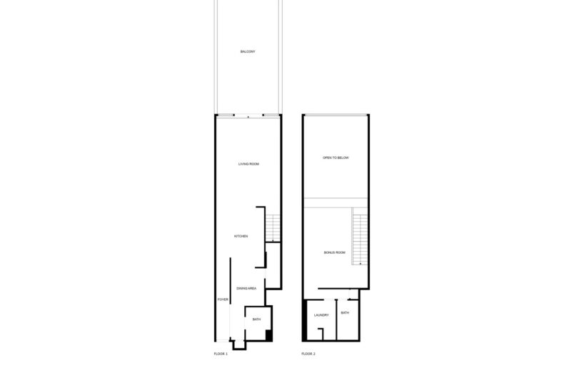 Yerba Buena Lofts #531 Terrace – floor plan
